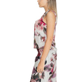 Rinascimento Bordeaux Polyester Tank Tops